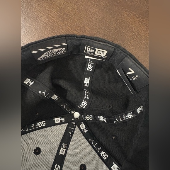 Vans Charcoal Black Logo Cap - Picture 7 of 8